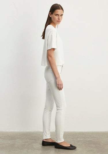  Mavi Serenay Gold Shape Beyaz Jean Pantolon 100980-83673