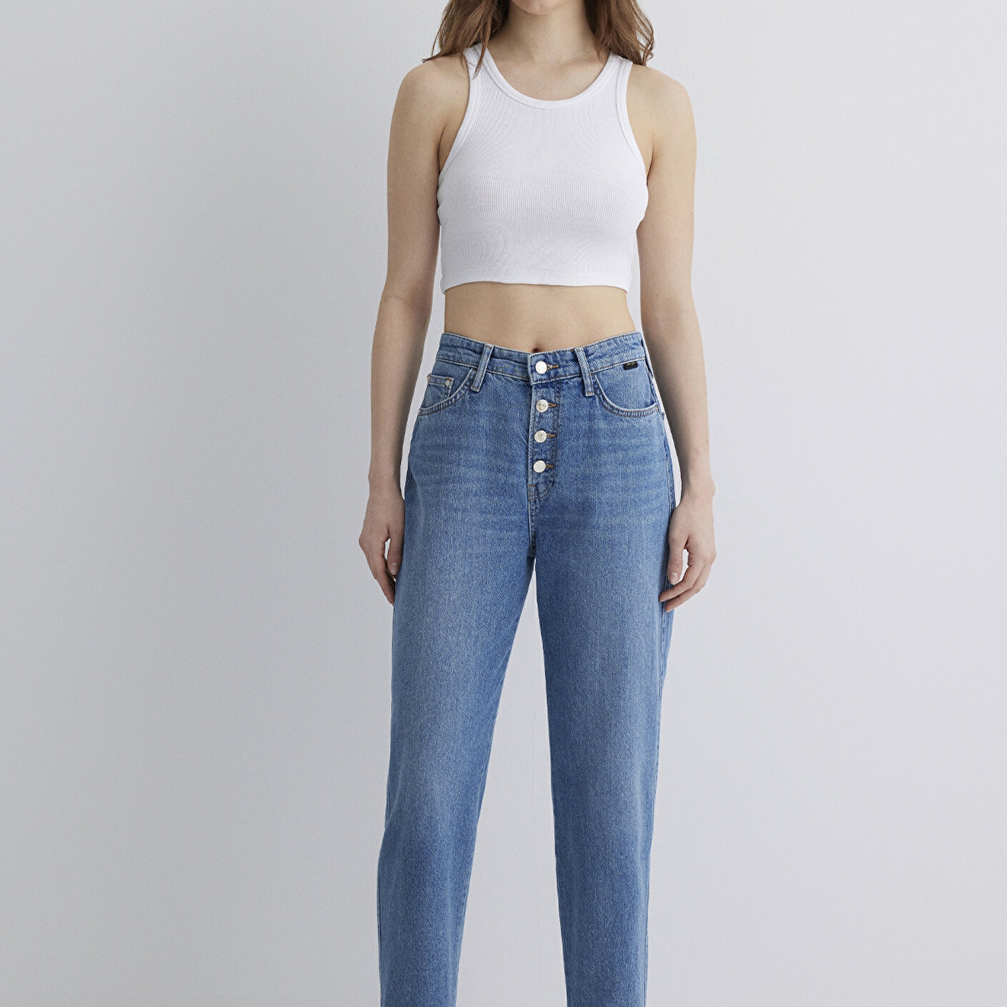 Mavi Lila Iconic Gölgeli Indigo Mavisi Jean Pantolon 101354-85535