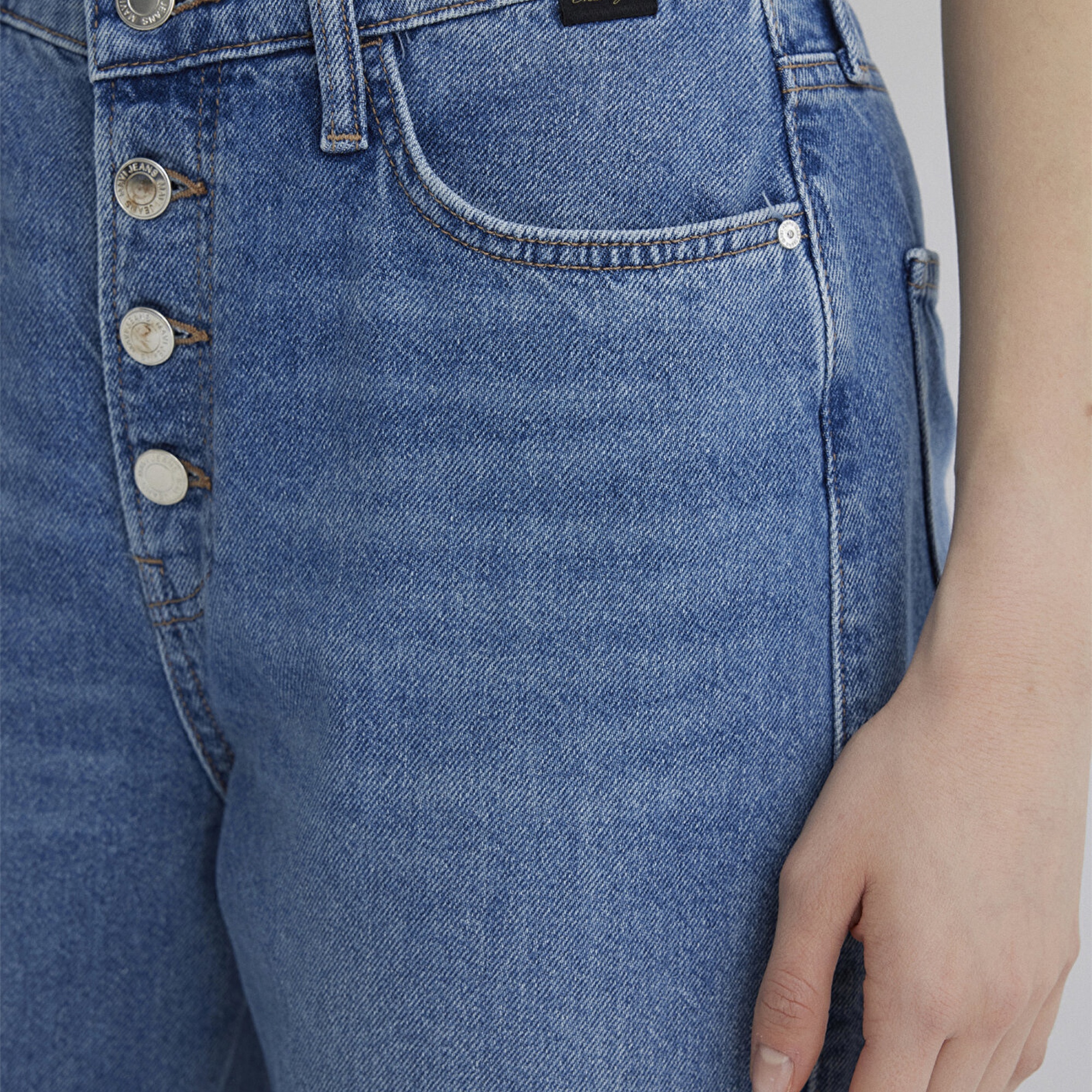 Mavi Lila Iconic Gölgeli Indigo Mavisi Jean Pantolon 101354-85535