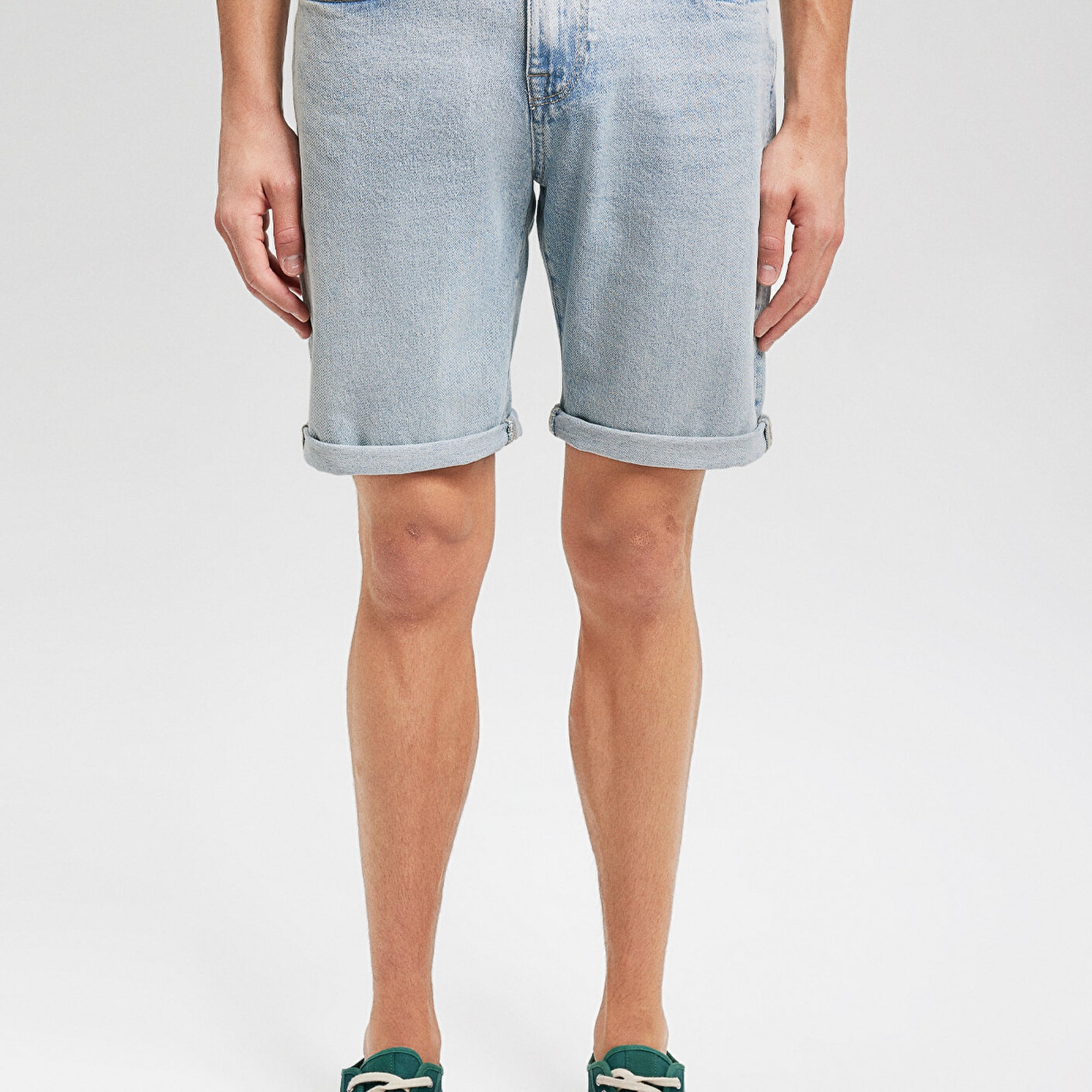 Mavi Brian Street Açık Mavi Jean Şort 0418485150