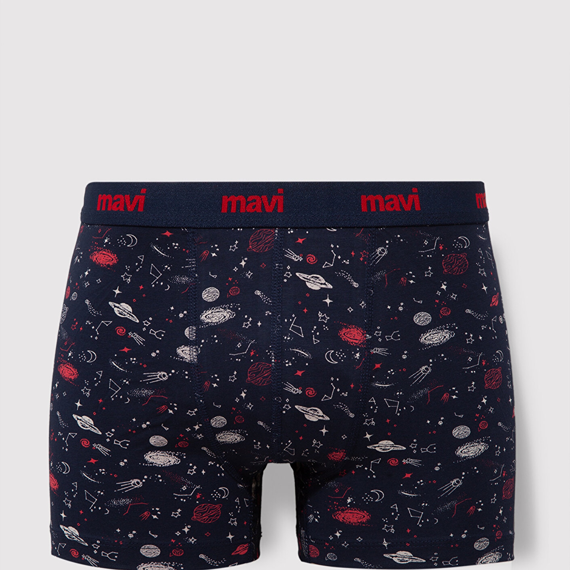 Mavi 3lü Lacivert Boxer 0910616-900
