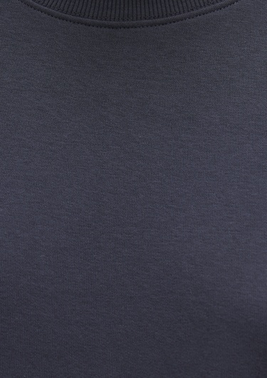  Mavi Bisiklet Yaka Lacivert Basic Sweatshirt 1610198-70726