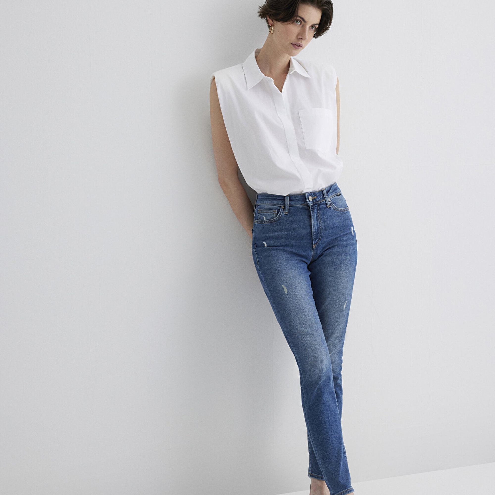 Mavi Cindy 90S Indigo Mavisi Jean Pantolon 100277-21870