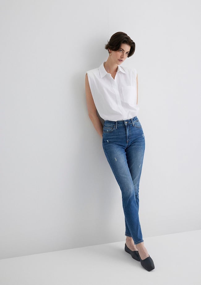  Mavi Cindy 90S Indigo Mavisi Jean Pantolon 100277-21870