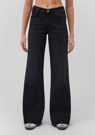  Mavi Deli Dolu Casual Vintage Gri Jean Pantolon 1010483050