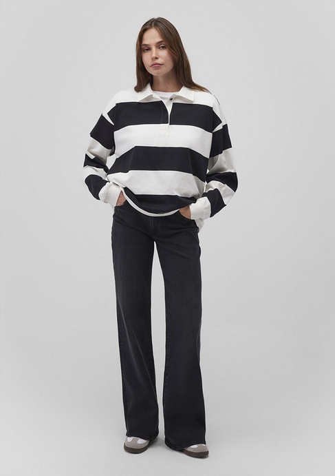  Mavi Deli Dolu Casual Vintage Gri Jean Pantolon 1010483050