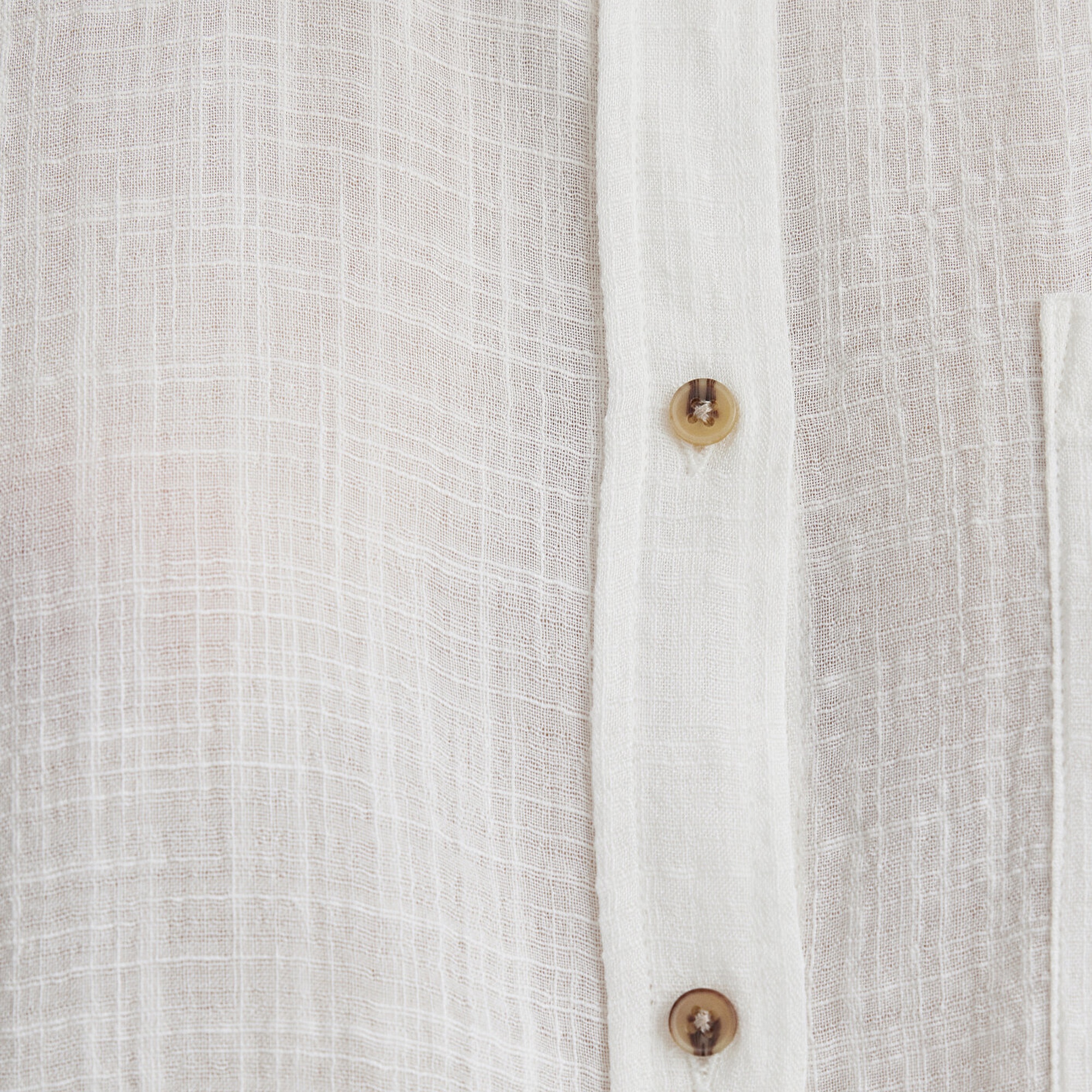 Mavi Oversize Ekru Gömlek Loose Fit / Bol Rahat Kesim 1210404-70057