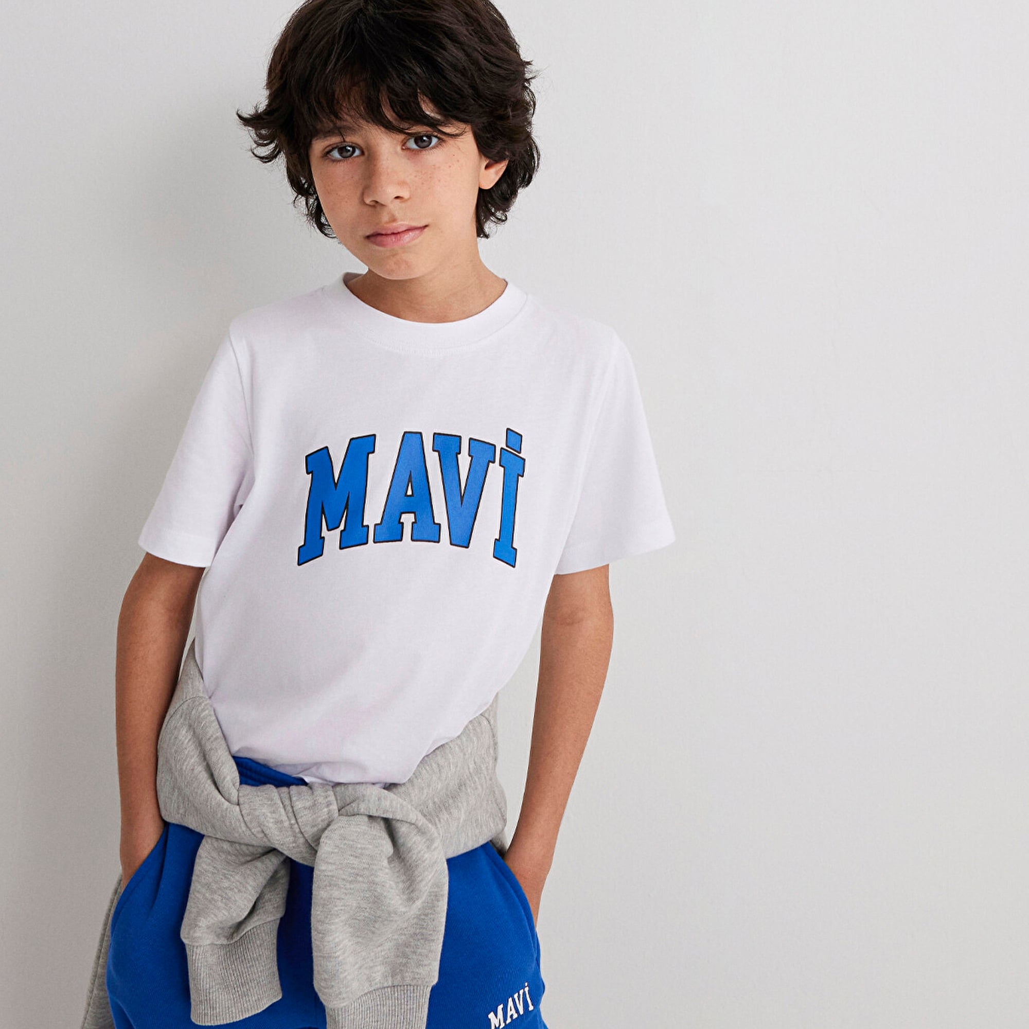 Mavi Mavi Logo Baskılı Beyaz Tişört Regular Fit / Normal Kesim 6610030-620