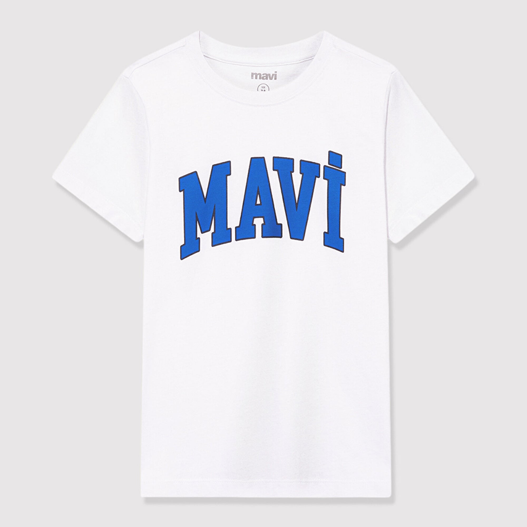 Mavi Mavi Logo Baskılı Beyaz Tişört Regular Fit / Normal Kesim 6610030-620