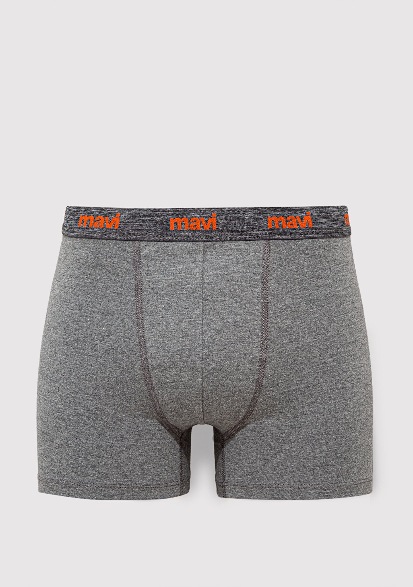  Mavi Gri Basic Boxer 0911180-23854