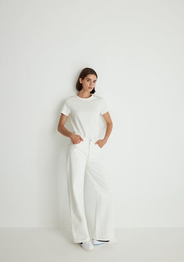  Mavi Malibu Kolej Kırık Beyaz Jean Pantolon 1010152-85277