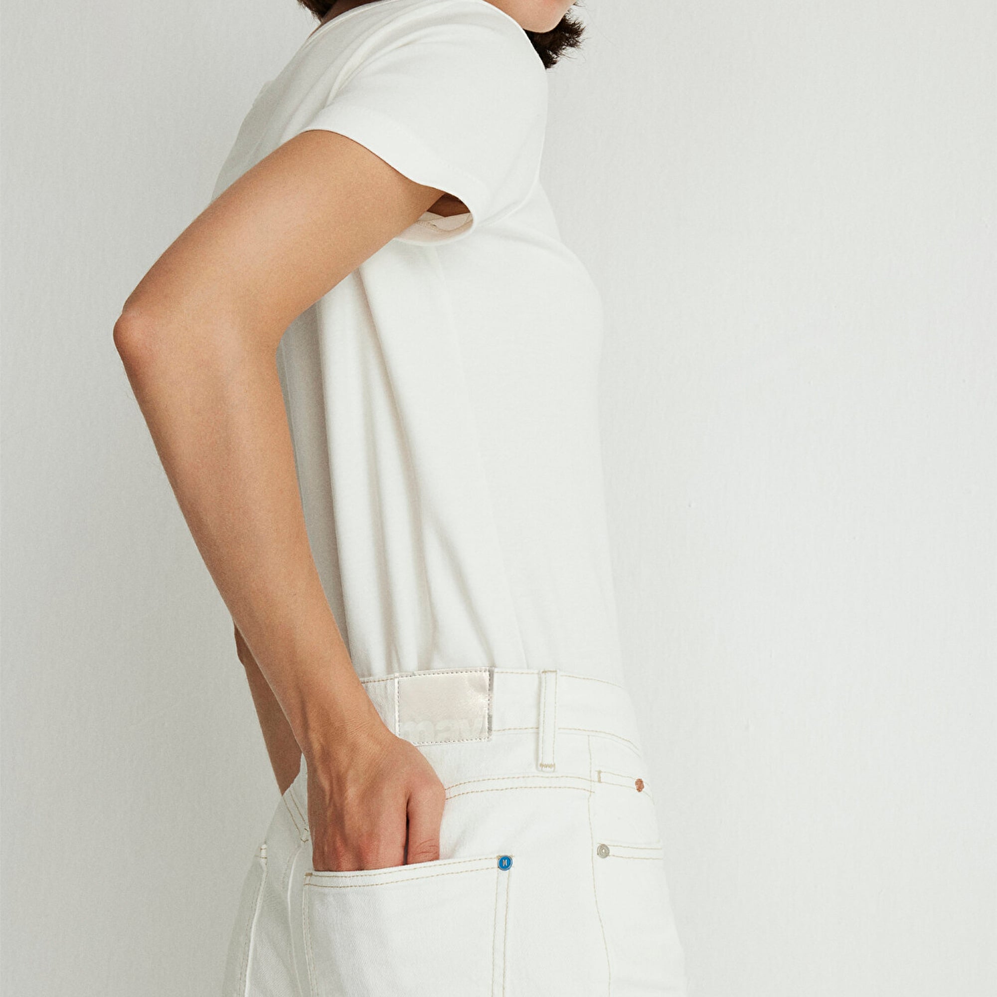 Mavi Malibu Kolej Kırık Beyaz Jean Pantolon 1010152-85277