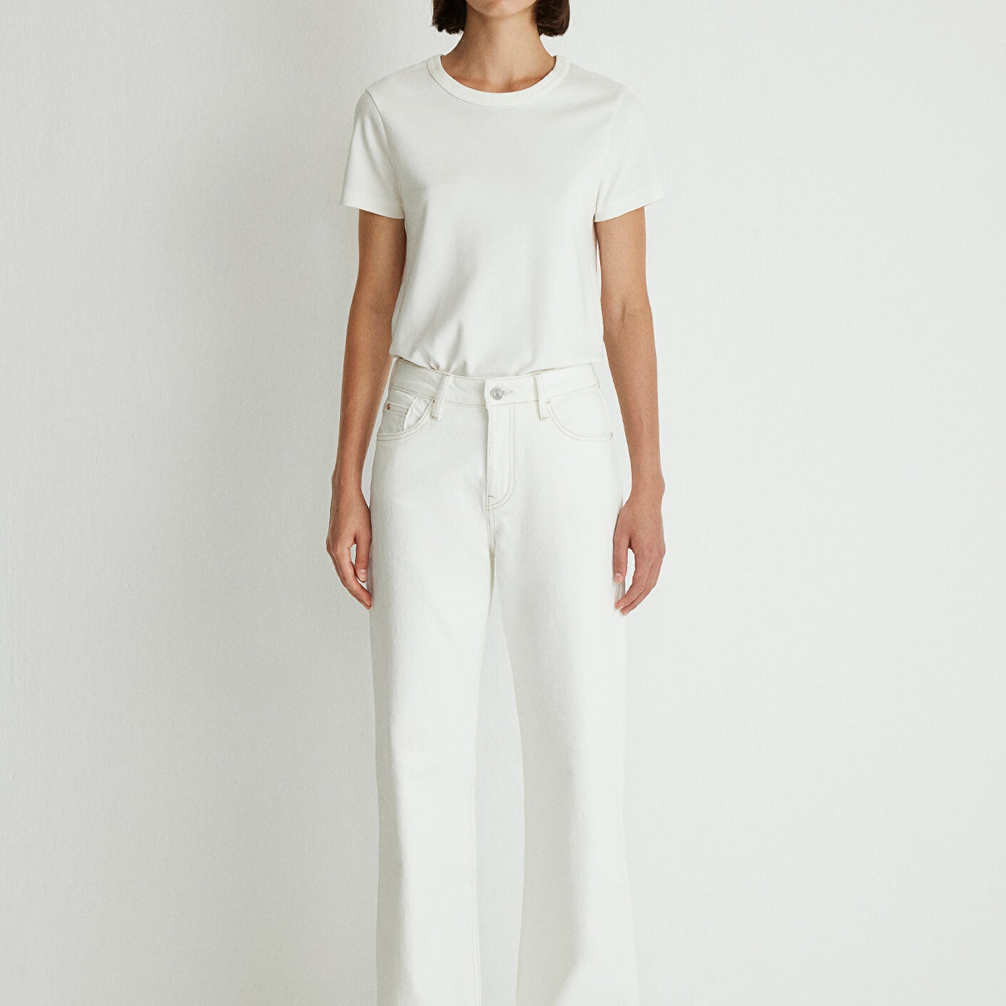 Mavi Malibu Kolej Kırık Beyaz Jean Pantolon 1010152-85277