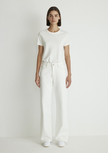  Mavi Malibu Kolej Kırık Beyaz Jean Pantolon 1010152-85277