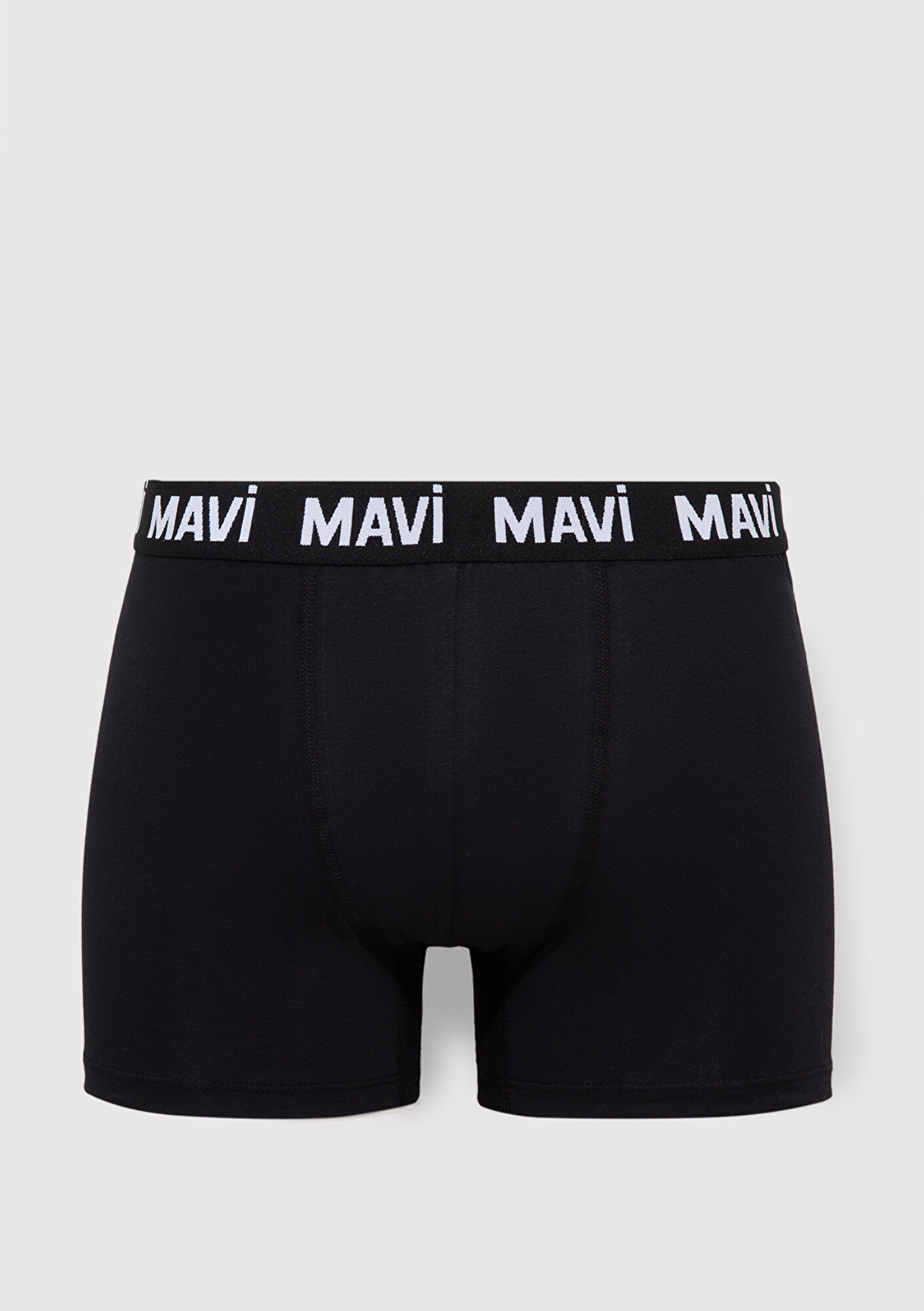  Mavi Siyah Basic Boxer 0911079-35495