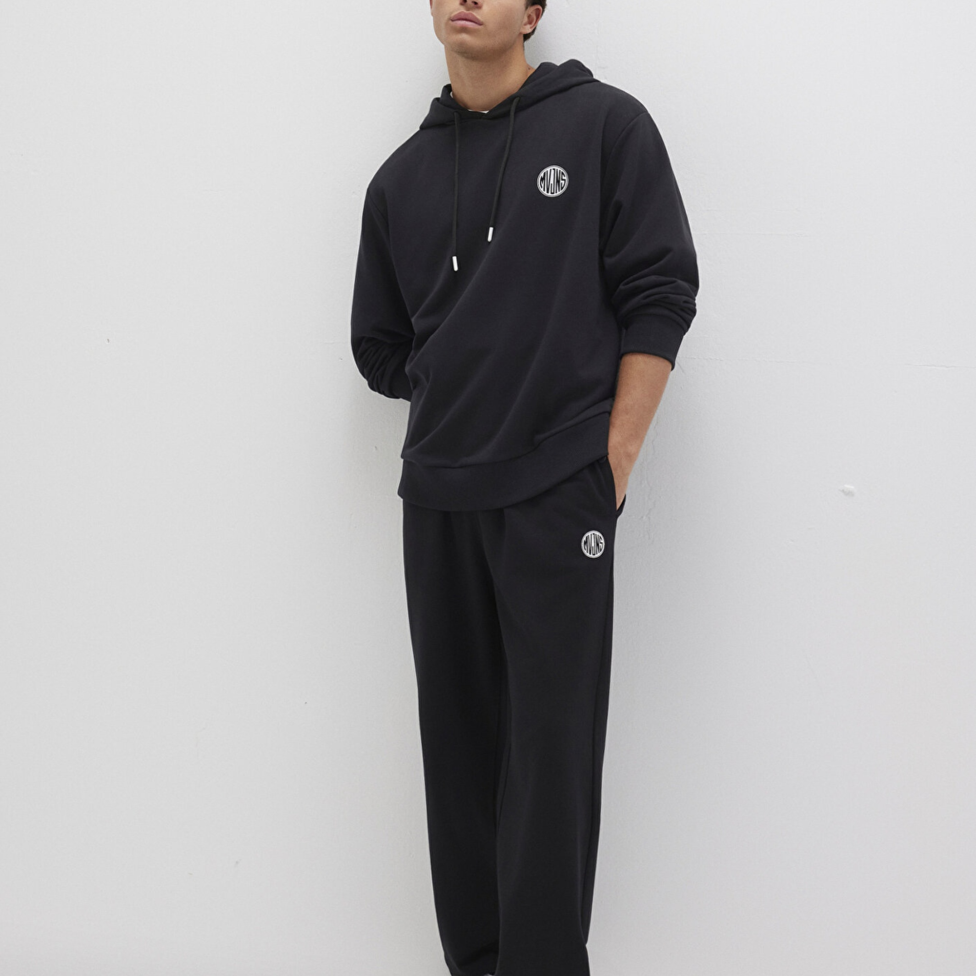 Mavi MVJNS Logo Baskılı Siyah Eşofman Altı 0010175-900