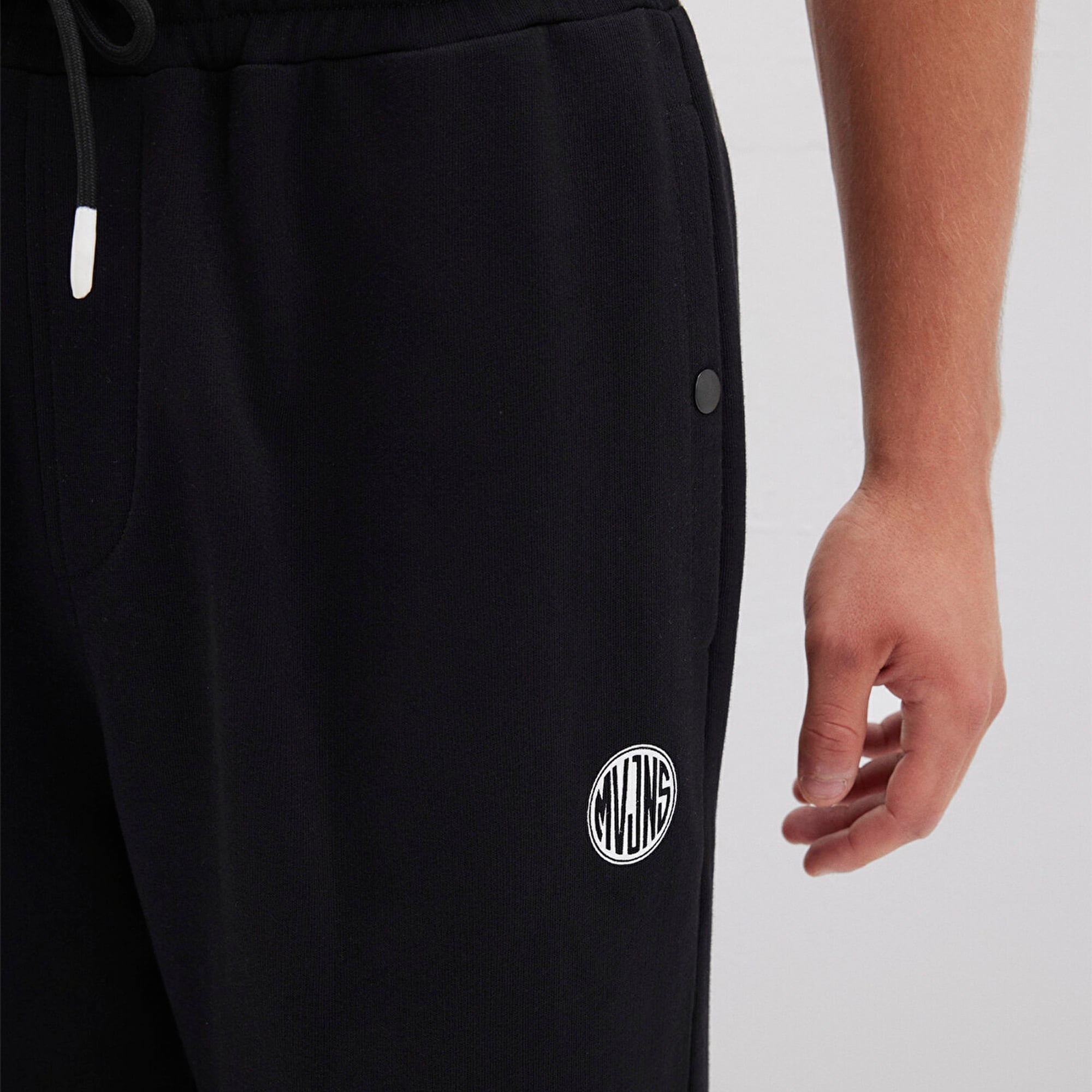 Mavi MVJNS Logo Baskılı Siyah Eşofman Altı 0010175-900