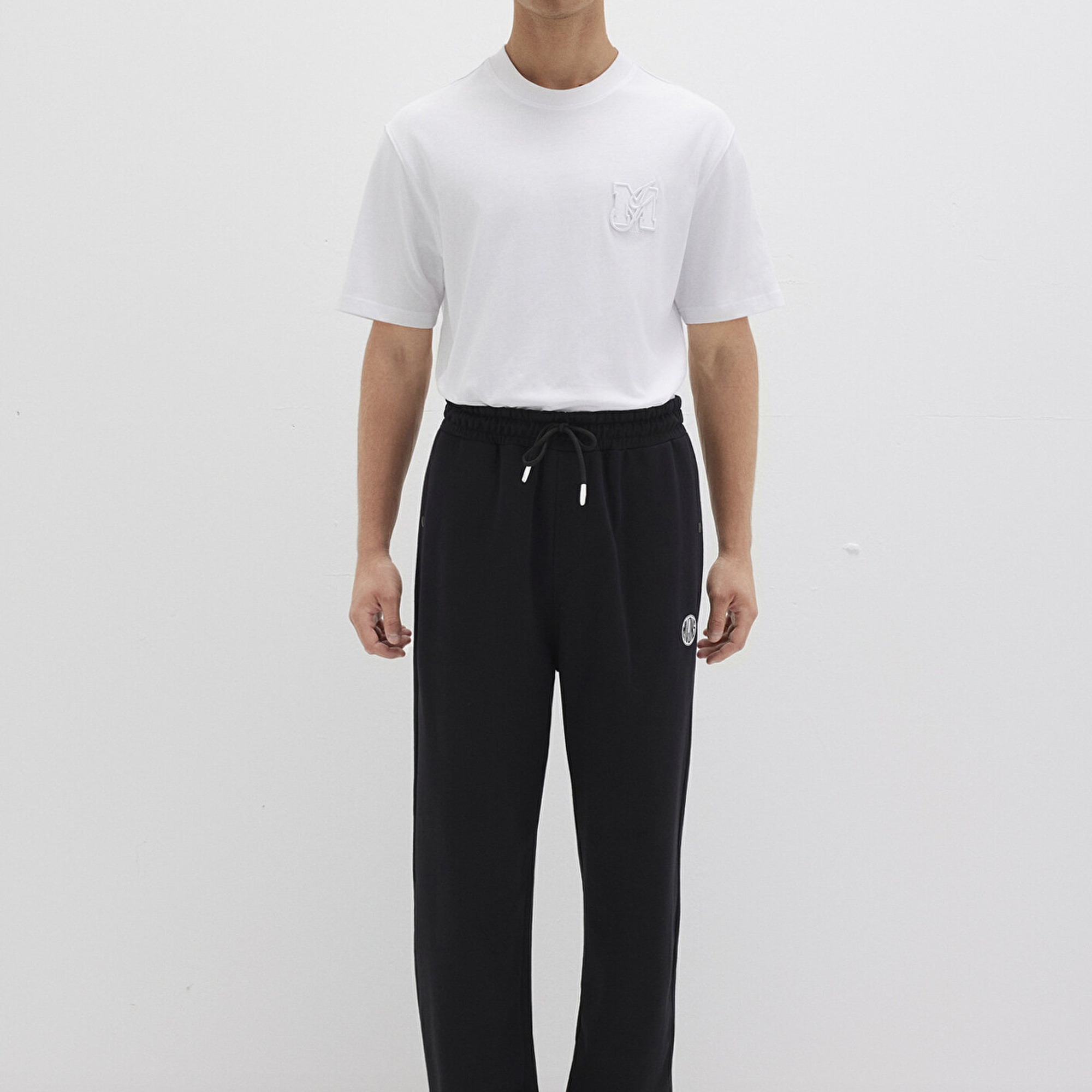 Mavi MVJNS Logo Baskılı Siyah Eşofman Altı 0010175-900