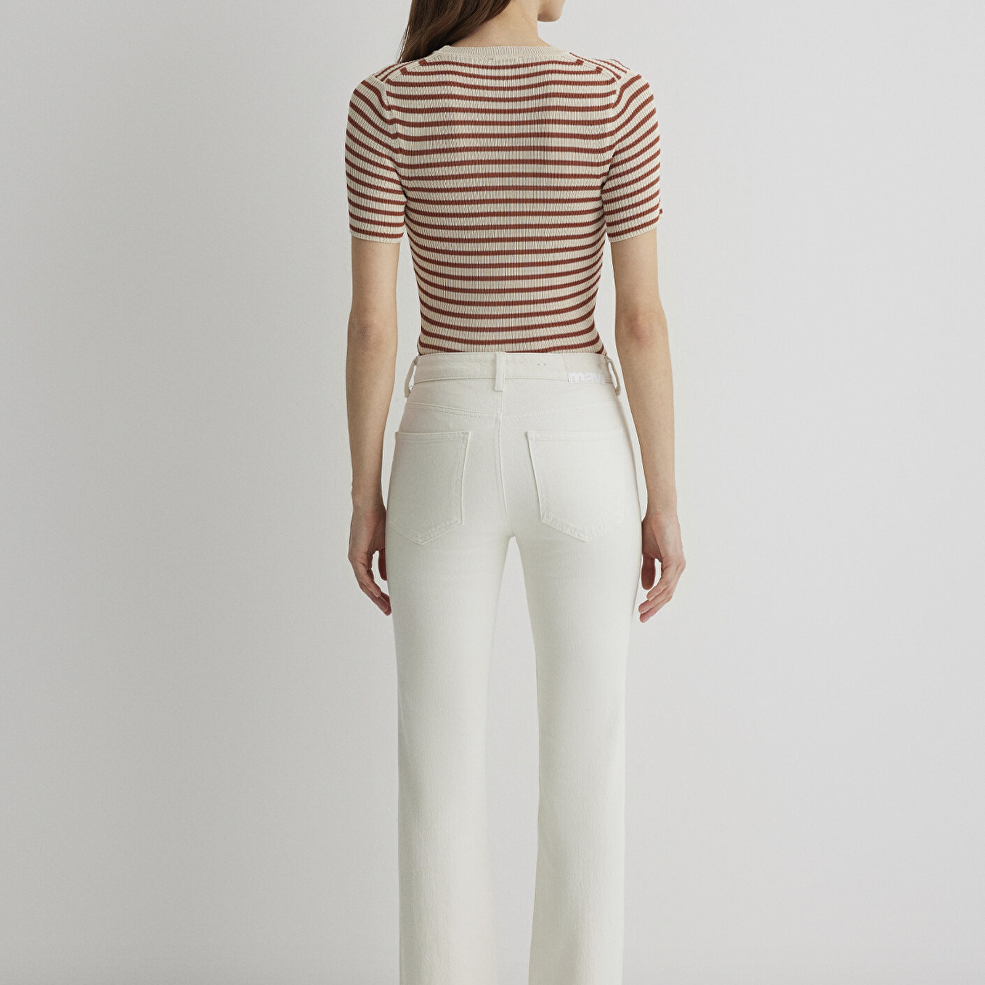 Mavi Maria Real Blue Beyaz Jean Pantolon 101225-84394