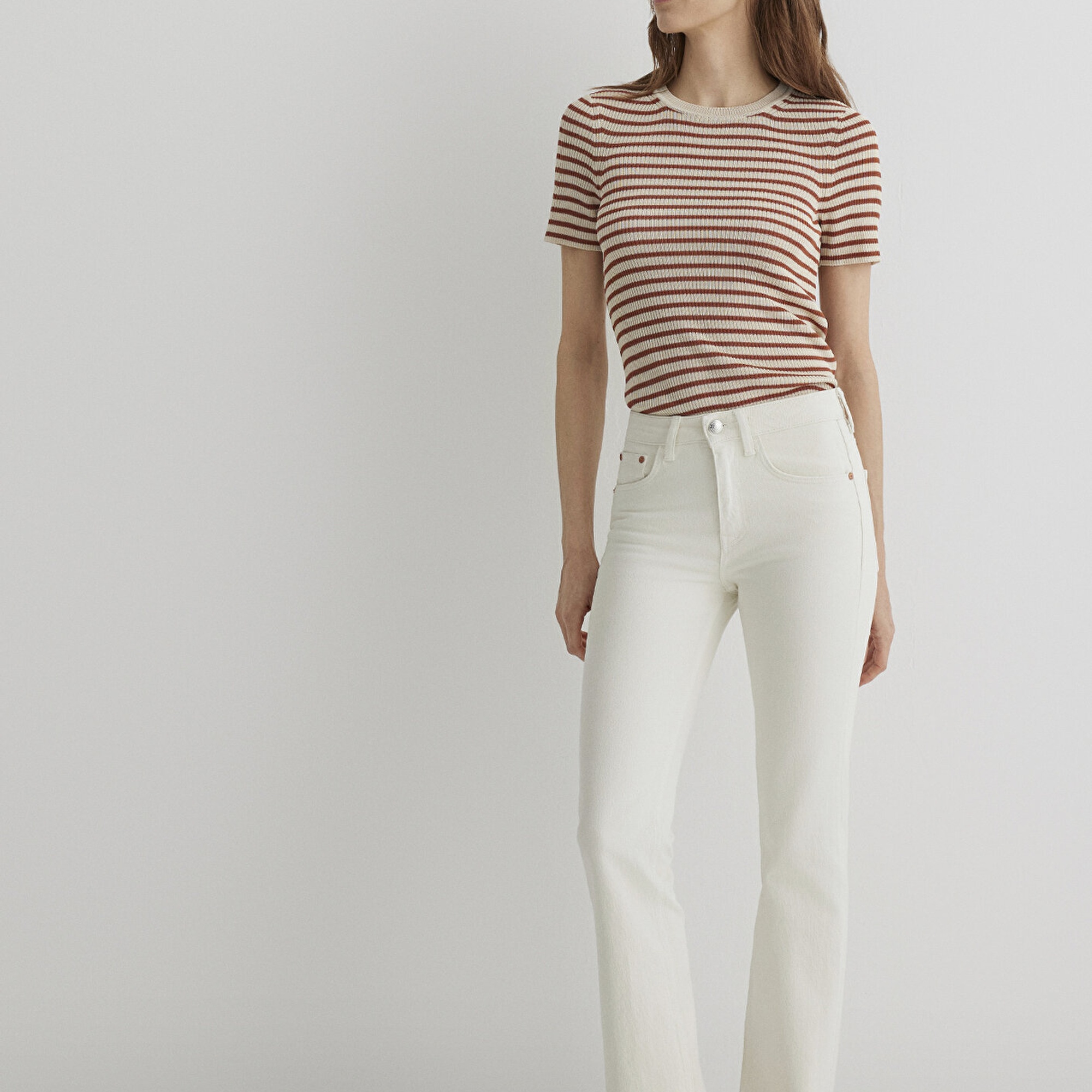 Mavi Maria Real Blue Beyaz Jean Pantolon 101225-84394