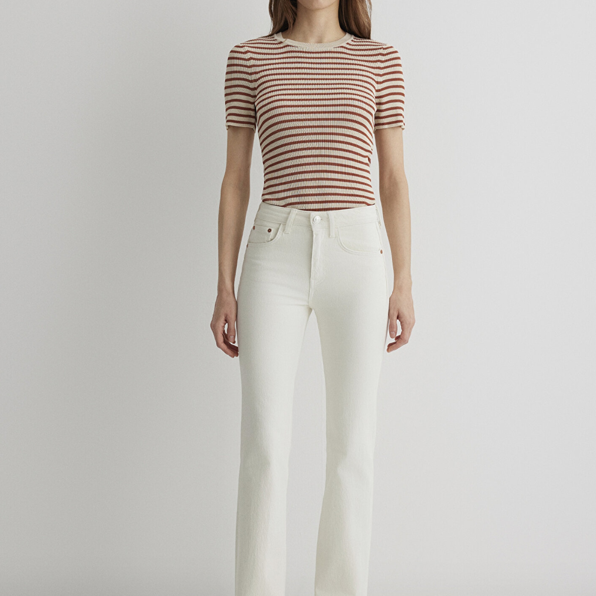 Mavi Maria Real Blue Beyaz Jean Pantolon 101225-84394