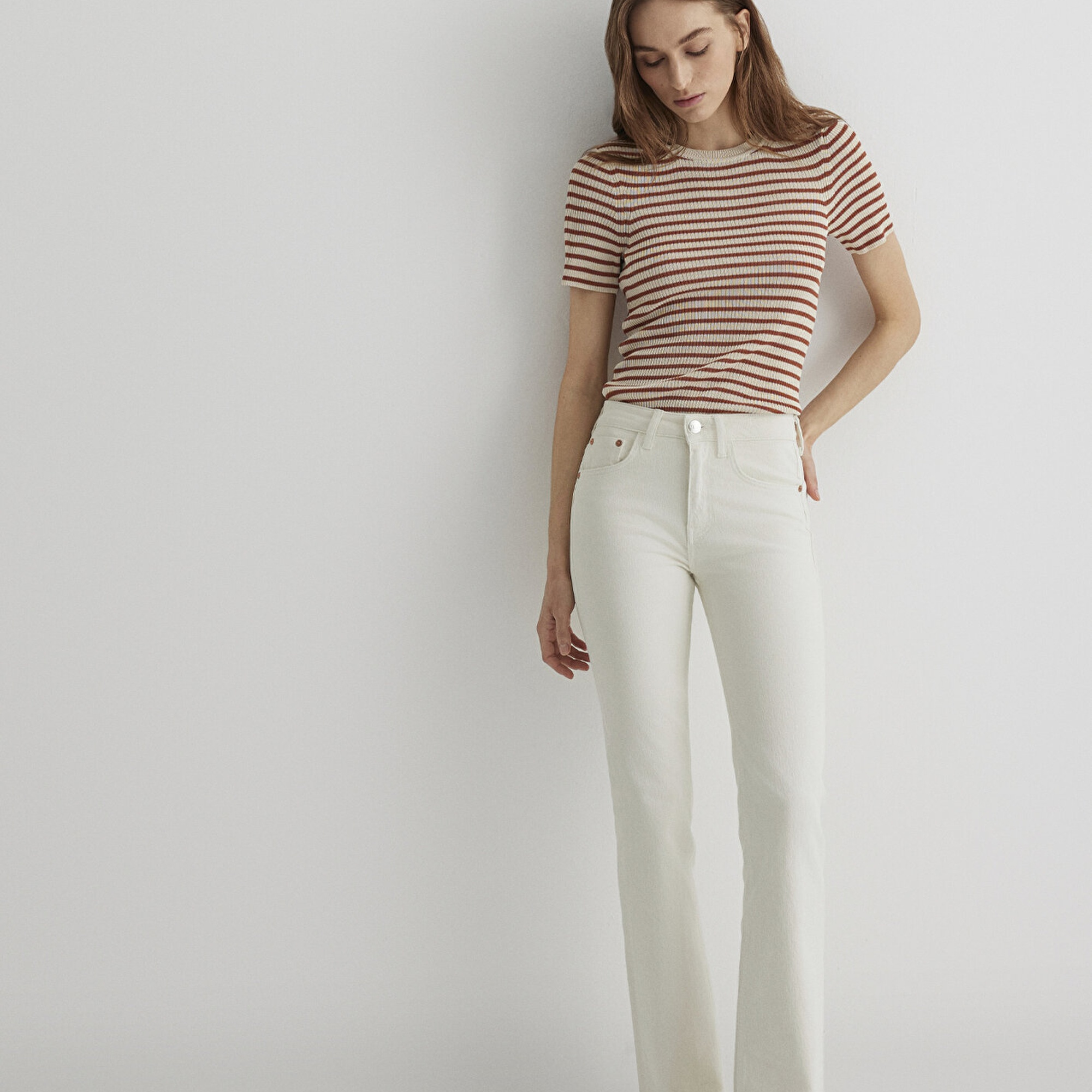 Mavi Maria Real Blue Beyaz Jean Pantolon 101225-84394