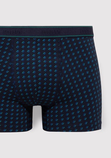  Mavi Baskılı Lacivert Boxer 0911051-30717