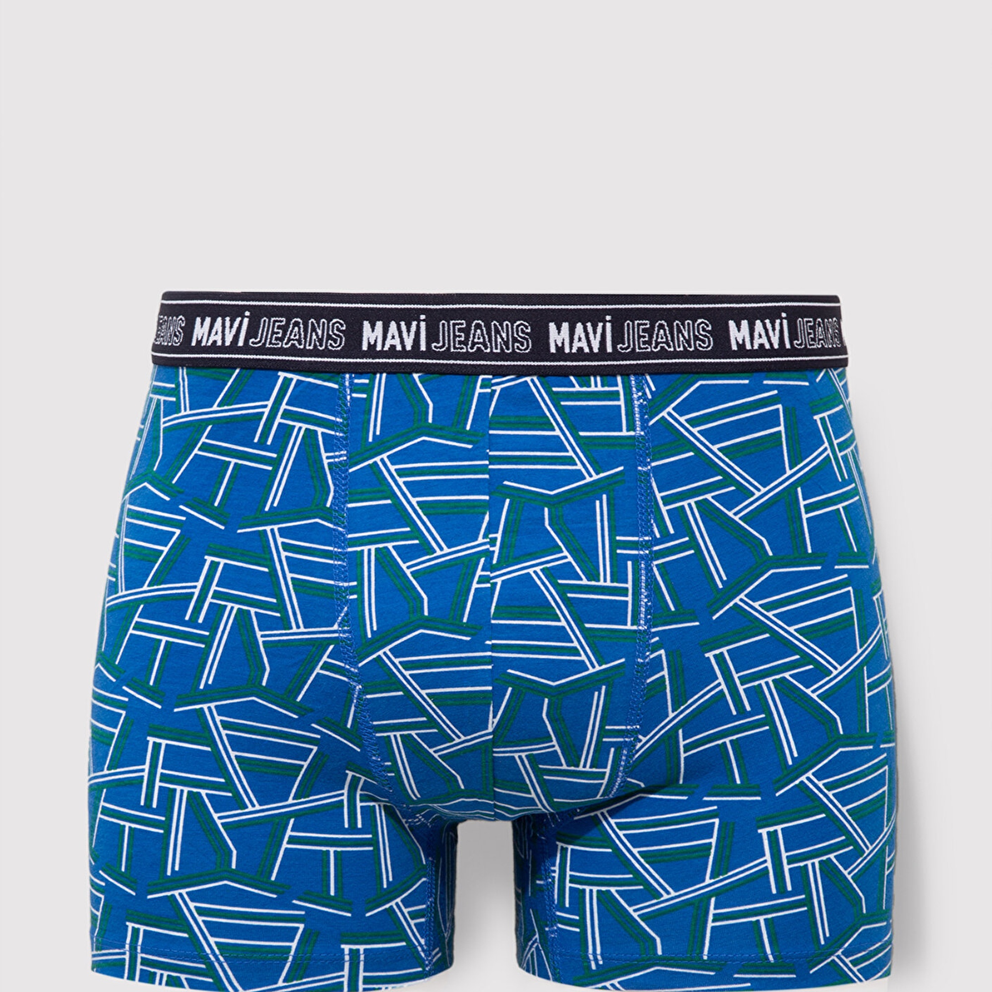 Mavi Baskılı Mavi Boxer 0911065-70695