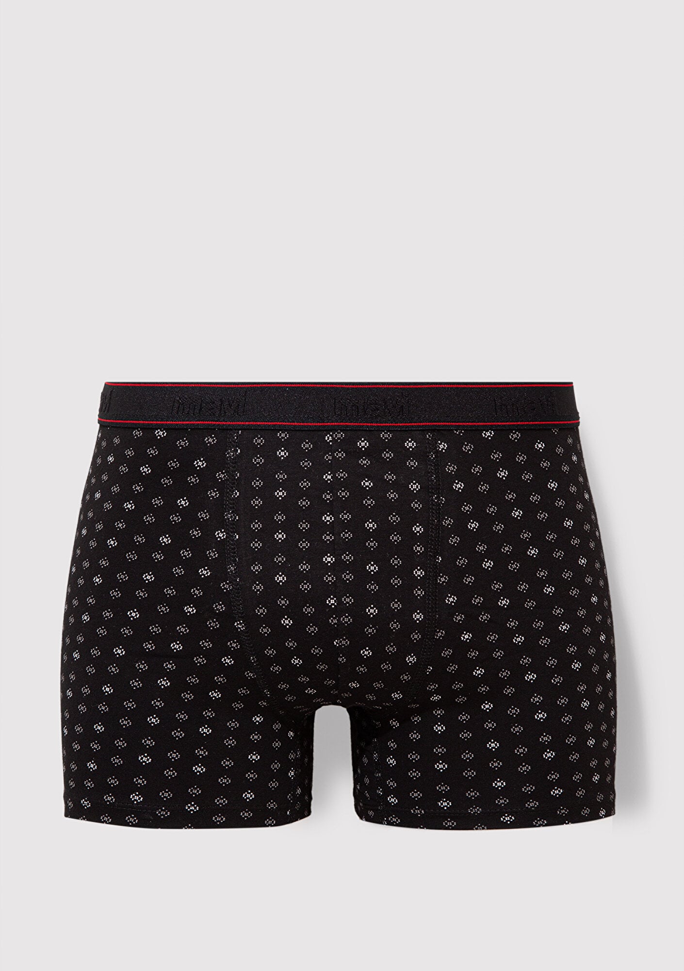  Mavi Baskılı Siyah Boxer 0911037-900