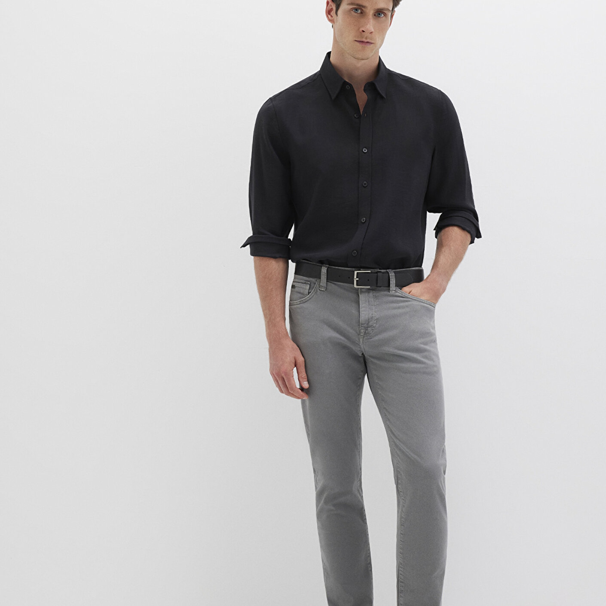 Mavi Marcus Mavi Black Koyu Gri Gabardin Pantolon 0035182453