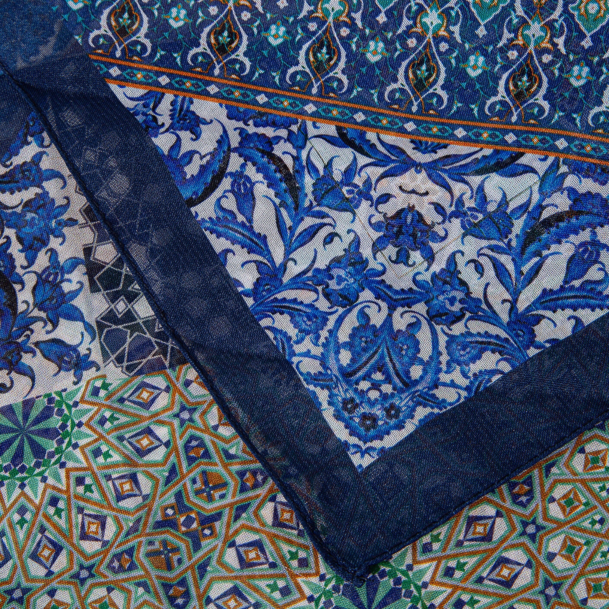 Mavi Baskılı Bandana 1911813-82050