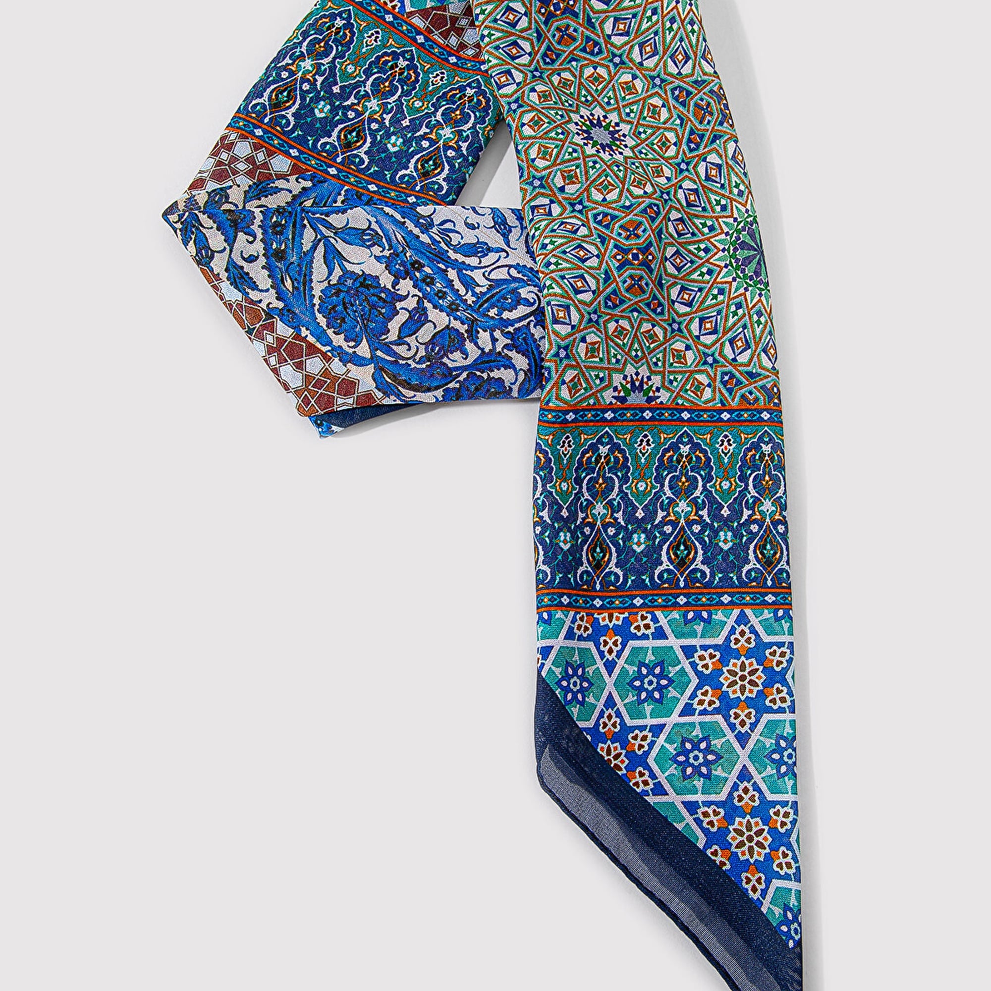 Mavi Baskılı Bandana 1911813-82050