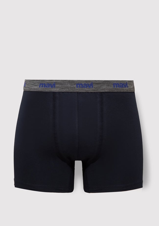  Mavi Lacivert Basic Boxer 0911178-70500