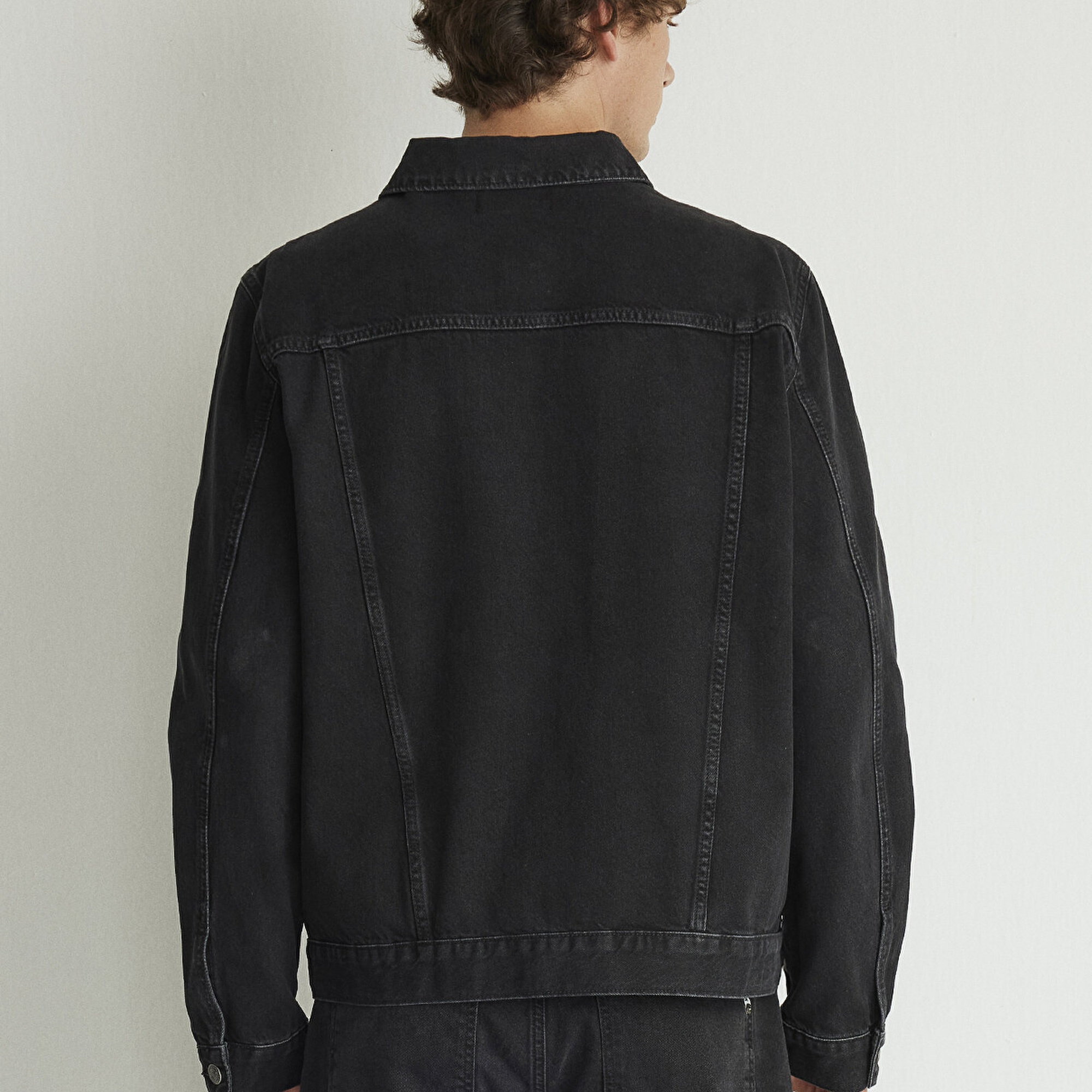 Mavi Ray Kolej Antrasit Jean Ceket 0110273-85218