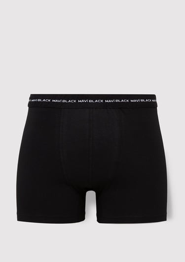  Mavi Siyah Basic Boxer 0911083-900