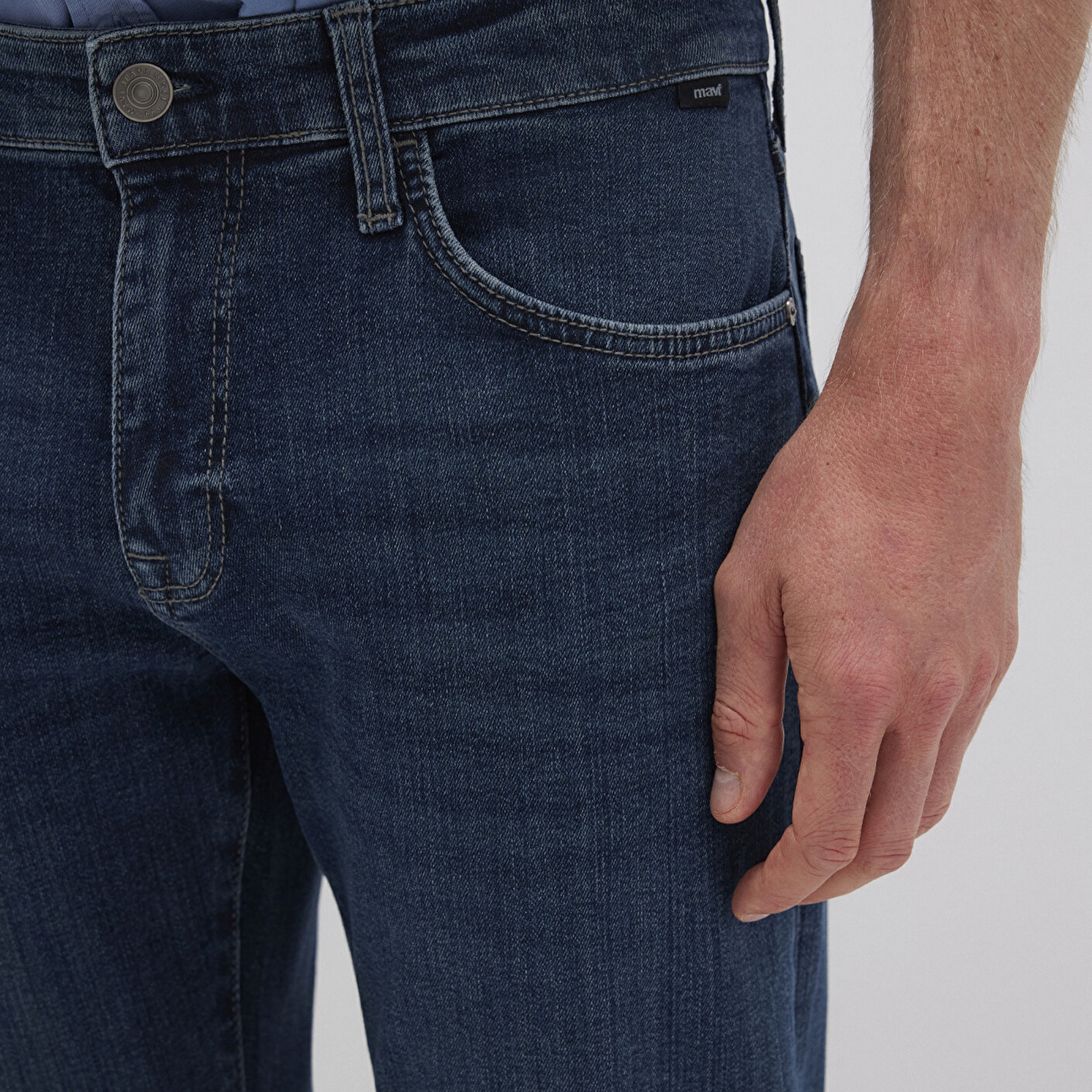 Mavi Martin Mavi Premium Puslu Koyu Mavi Jean Pantolon 0037885202