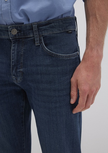  Mavi Martin Mavi Premium Puslu Koyu Mavi Jean Pantolon 0037885202