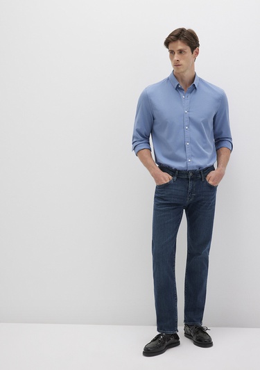  Mavi Martin Mavi Premium Puslu Koyu Mavi Jean Pantolon 0037885202