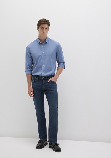  Mavi Martin Mavi Premium Puslu Koyu Mavi Jean Pantolon 0037885202