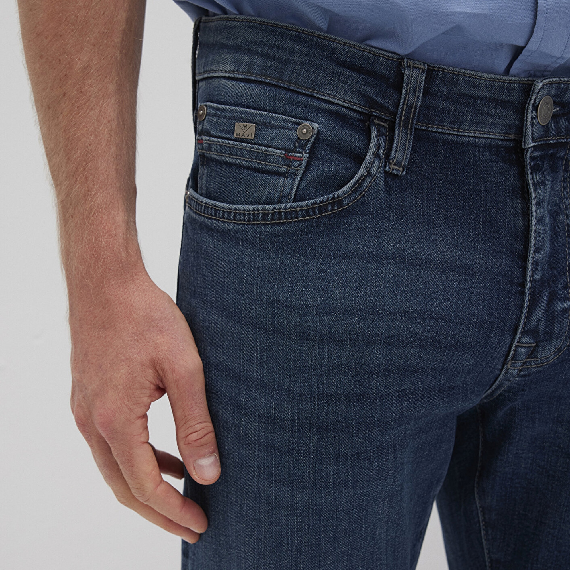 Mavi Martin Mavi Premium Puslu Koyu Mavi Jean Pantolon 0037885202