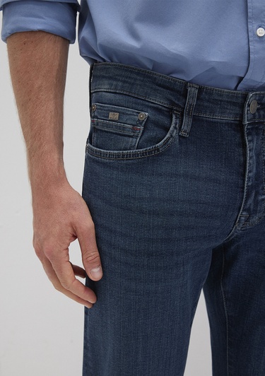  Mavi Martin Mavi Premium Puslu Koyu Mavi Jean Pantolon 0037885202