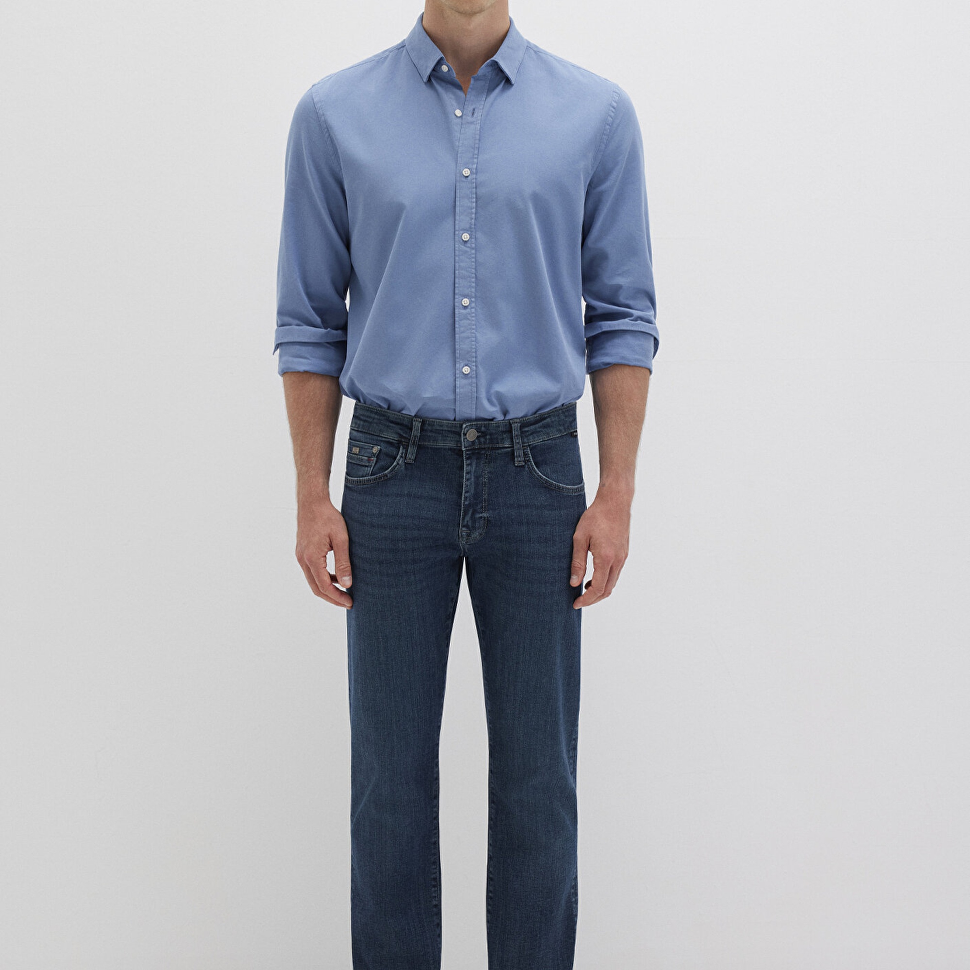 Mavi Martin Mavi Premium Puslu Koyu Mavi Jean Pantolon 0037885202