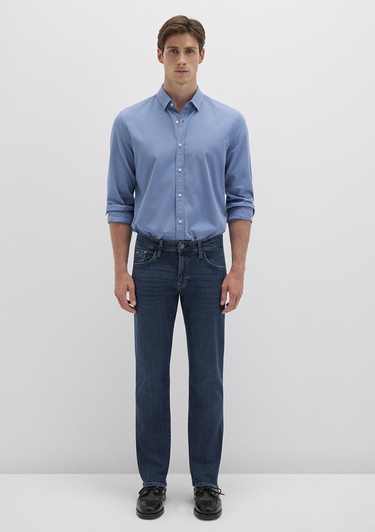 Mavi Martin Mavi Premium Puslu Koyu Mavi Jean Pantolon 0037885202