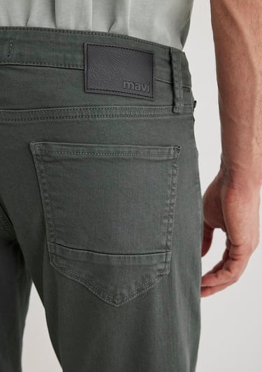  Mavi Hunter Yosun Yeşili Comfort Gabardin Pantolon 0020285644