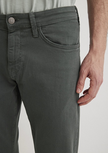  Mavi Hunter Yosun Yeşili Comfort Gabardin Pantolon 0020285644