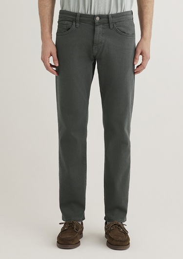  Mavi Hunter Yosun Yeşili Comfort Gabardin Pantolon 0020285644