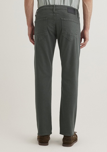  Mavi Hunter Yosun Yeşili Comfort Gabardin Pantolon 0020285644