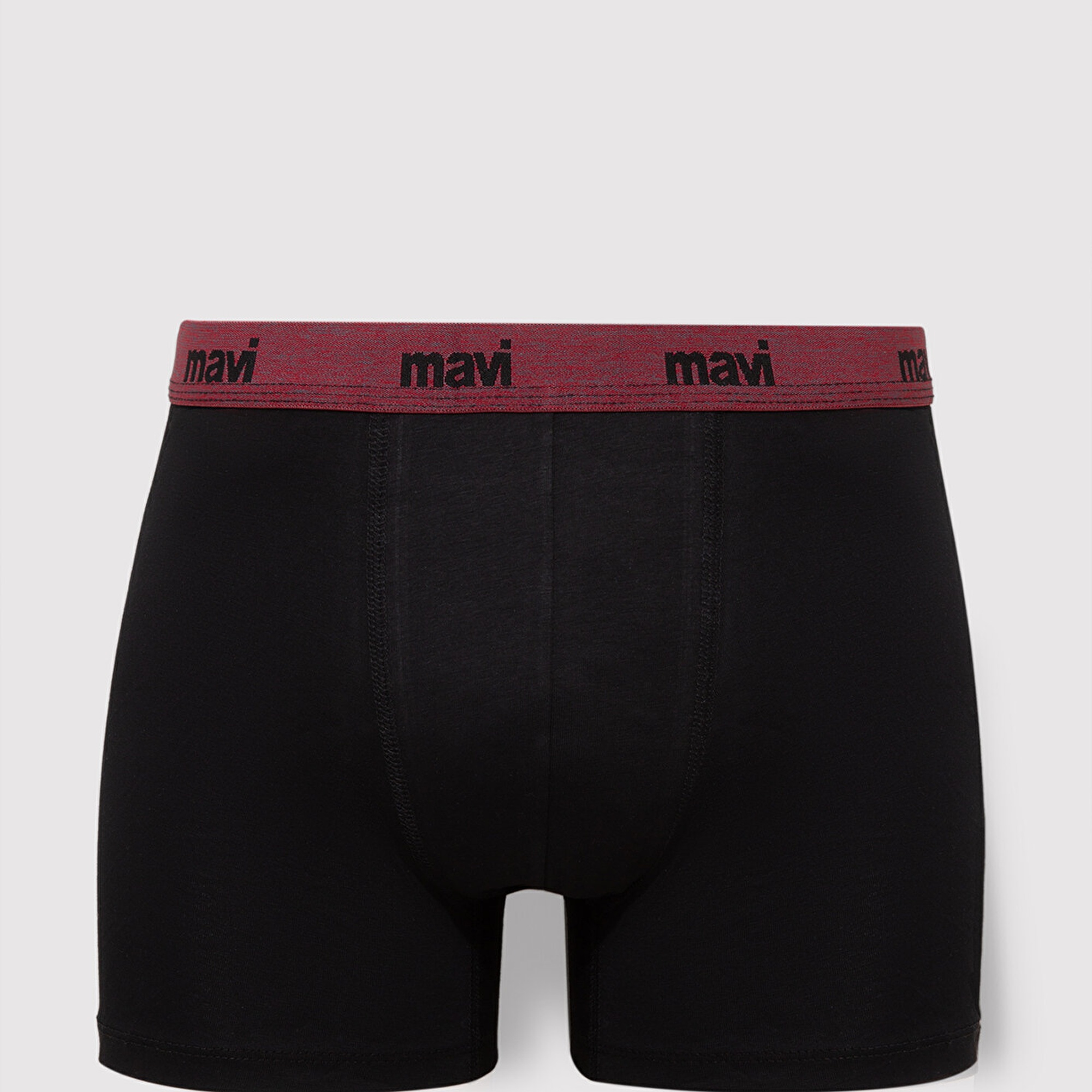 Mavi 3lü Siyah Basic Boxer 0911408-85585