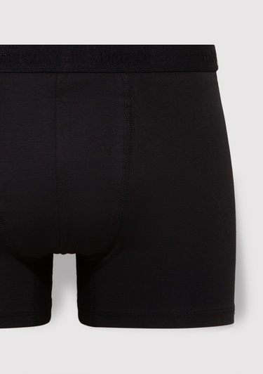  Mavi 3lü Siyah Basic Boxer 0911413-900