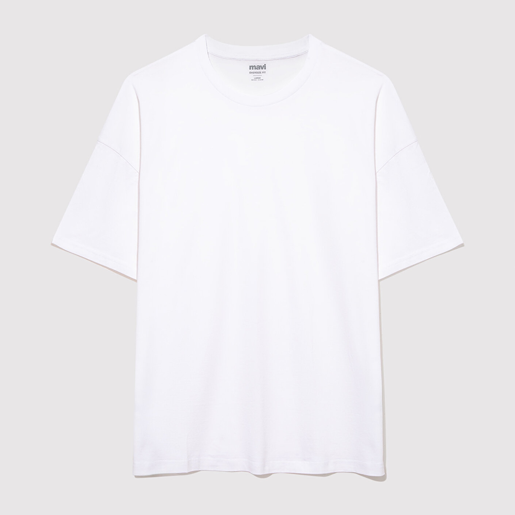 Mavi 2li Oversize Basic Tişört Oversize / Geniş Kesim 0612162-620